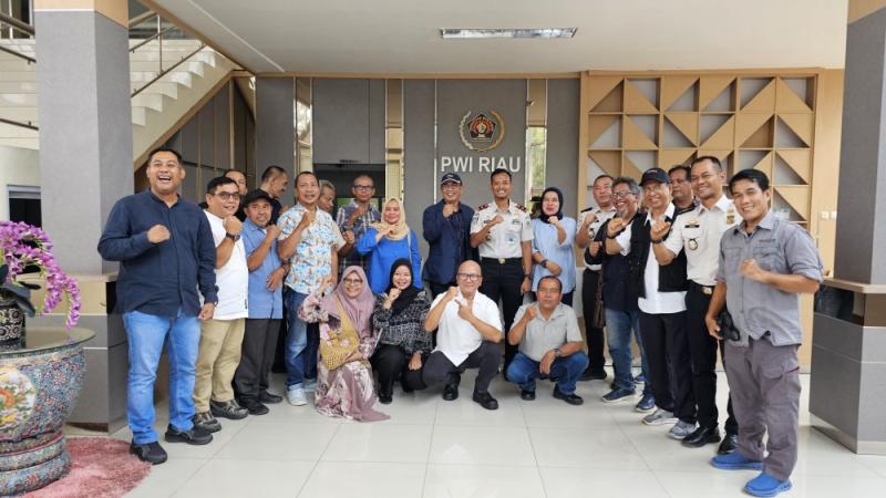 Imigrasi Siak Perkuat Silaturahmi dengan PWI Riau, Komitmen Tingkatkan Publikasi Pelayanan